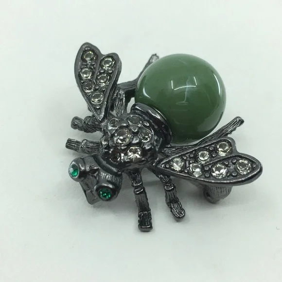 Joan Rivers Baby Bee Brooch Interchangeable Body Beads NEW in Box Multicolored - Picture 12 of 16